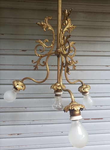 Ancien lustre xixe 4 - xixe,