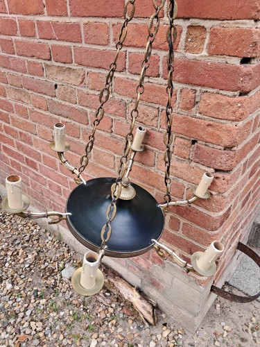 Lustre lumières bronze - 6,