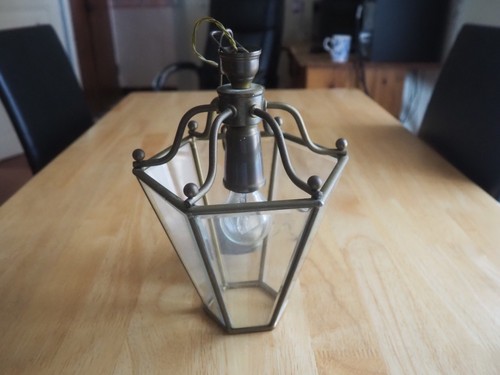 Ancien lustre lanterne - lustre,