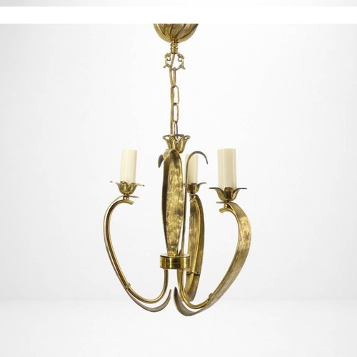Lustre bras laiton doré - bras, en