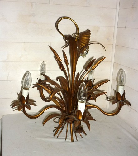 Lustre ancien métal - lustre,