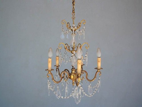 Lustre bronze doré - en, à