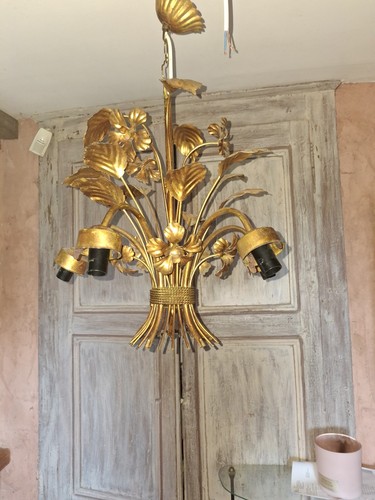 Lustre vintage métal - vintage,