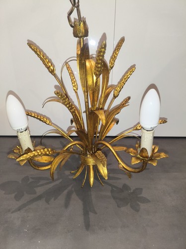 Lustre ancien épi blé - lustre, de