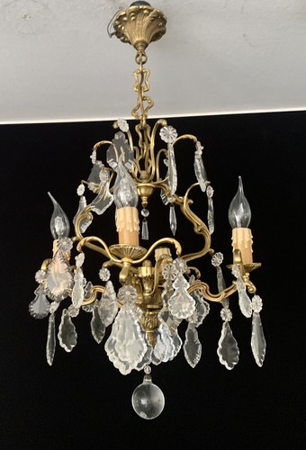 Lustre louis lum - louis, bronze