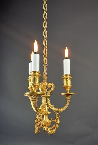 Petit lustre style louis - lustre, de